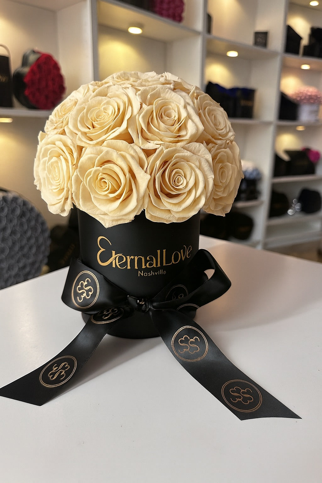 Roses In A Mushroom Shape