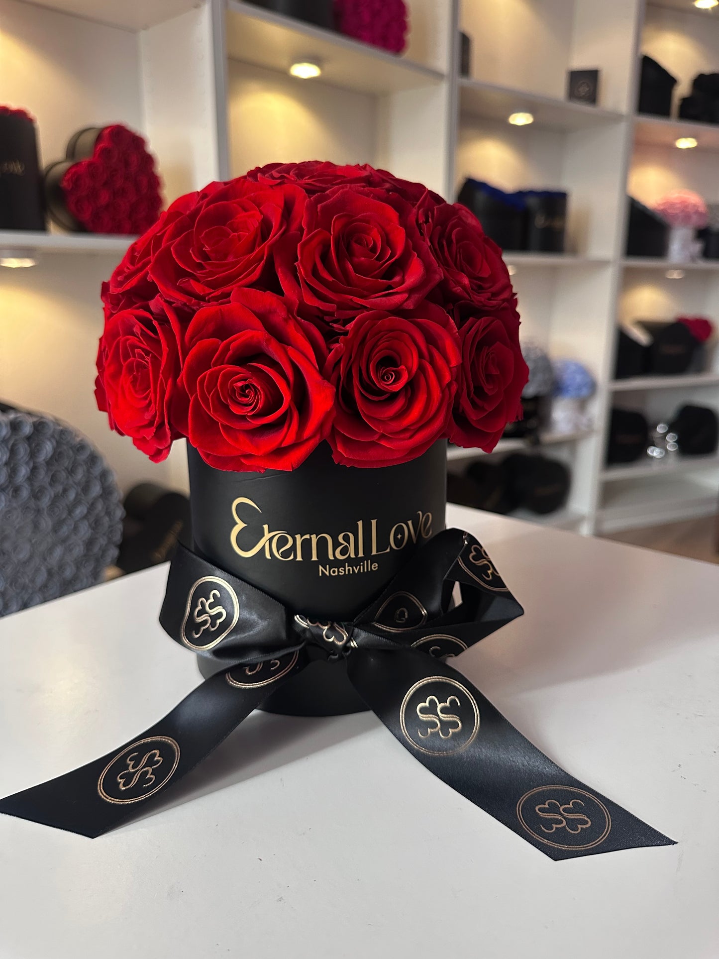 Roses In A Mushroom Shape