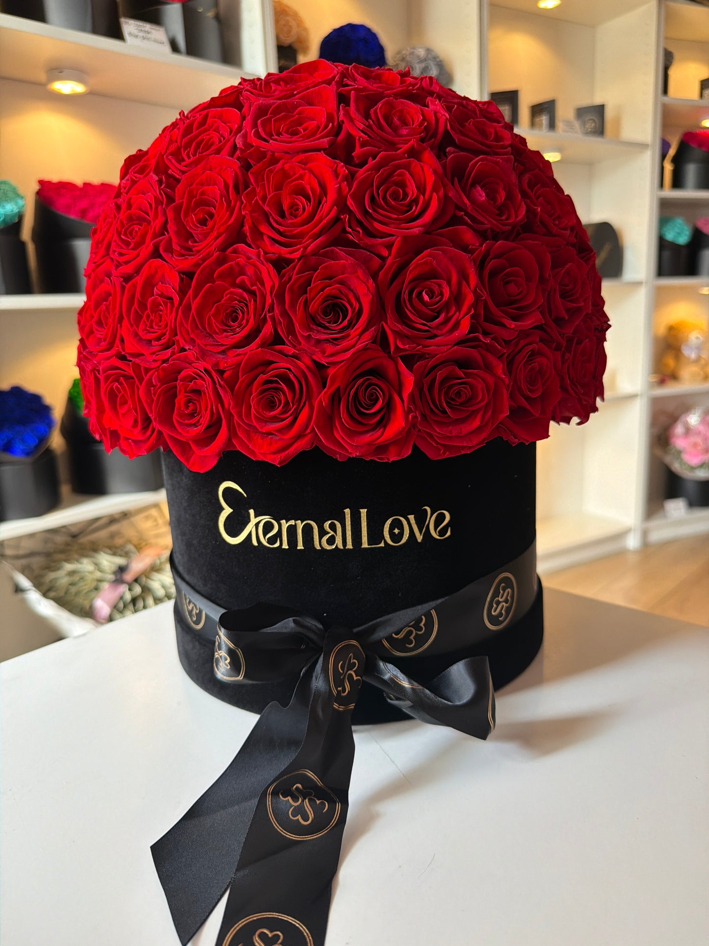 Roses In A Mushroom Shape