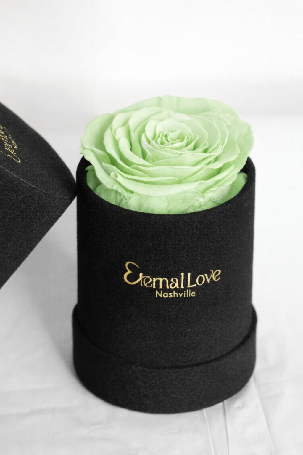 Roses In A Round Box